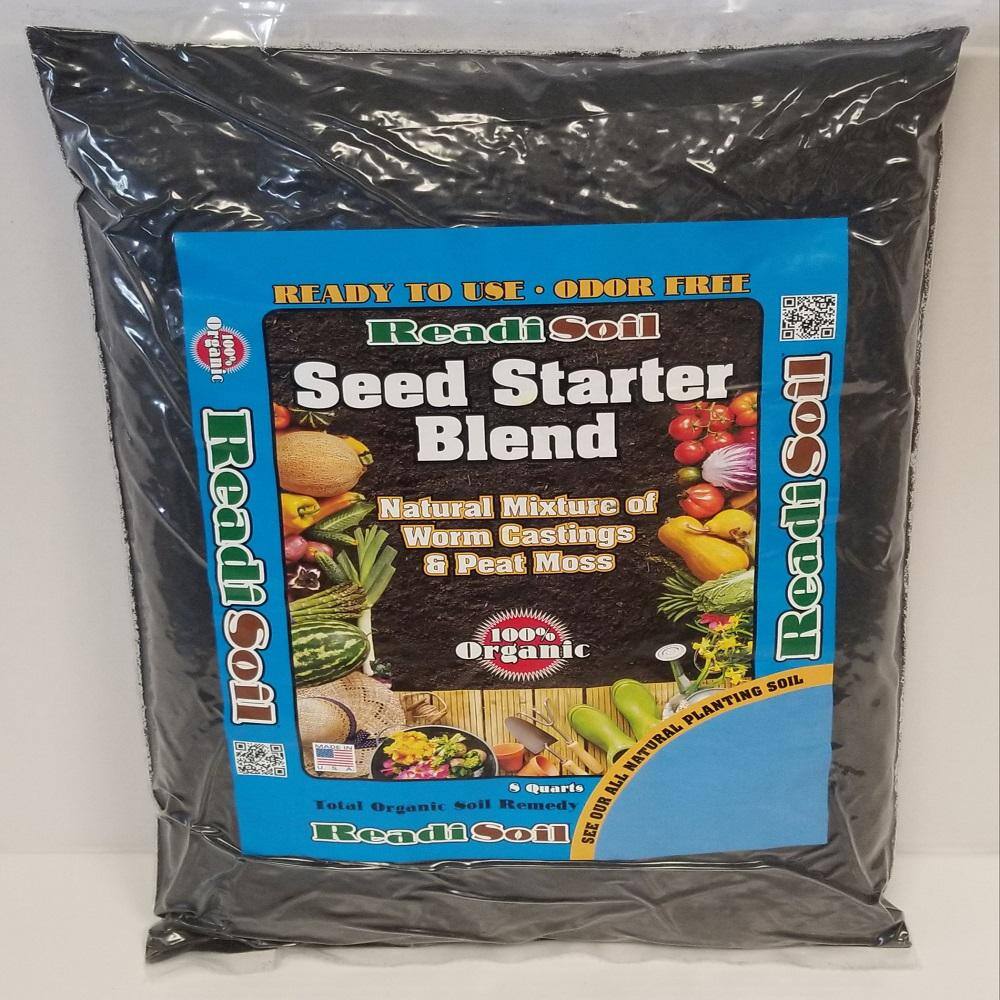 Readi Soil 8 Qt. 100% Organic Worm Castings Seed Starter RSSS-8