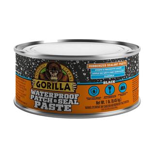 Gorilla 1 lbs. Black Waterproof Patch and Seal Paste (6-Pack) 109404