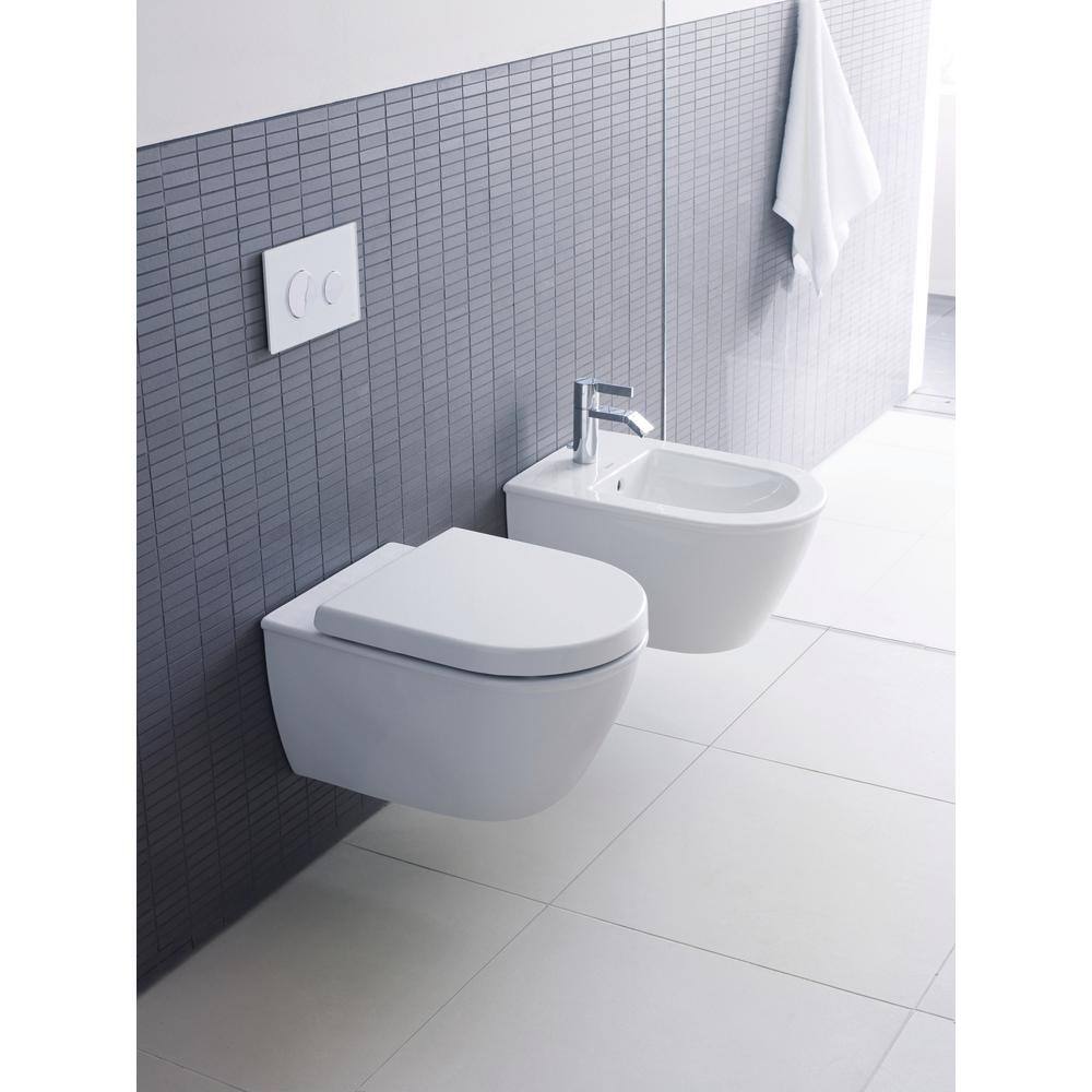 Duravit Darling New Round Wall-Mounted Bidet in White 2249150000