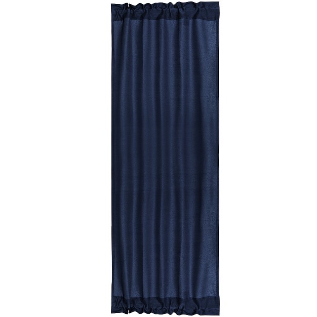 Piccocasa Thermal Insulated French Blackout Single Panel Door Room Darkening Curtain Panel