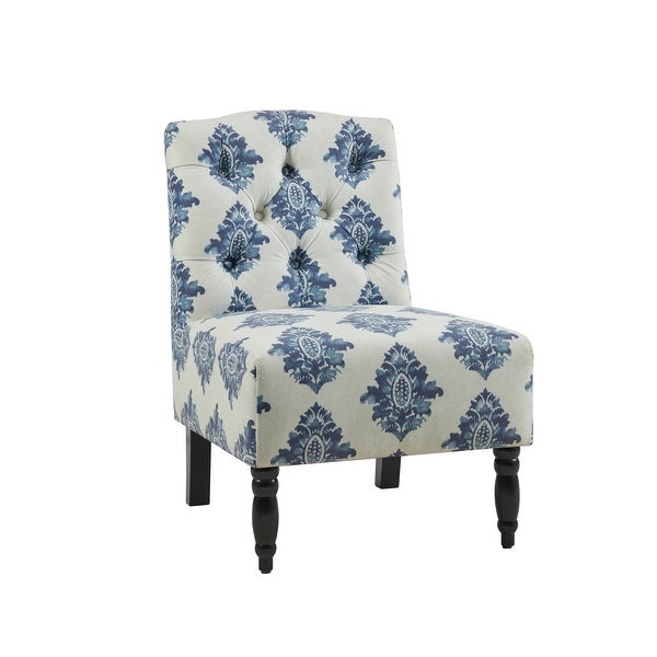 Madison Park Lina Tufted Armless Slipper Chair