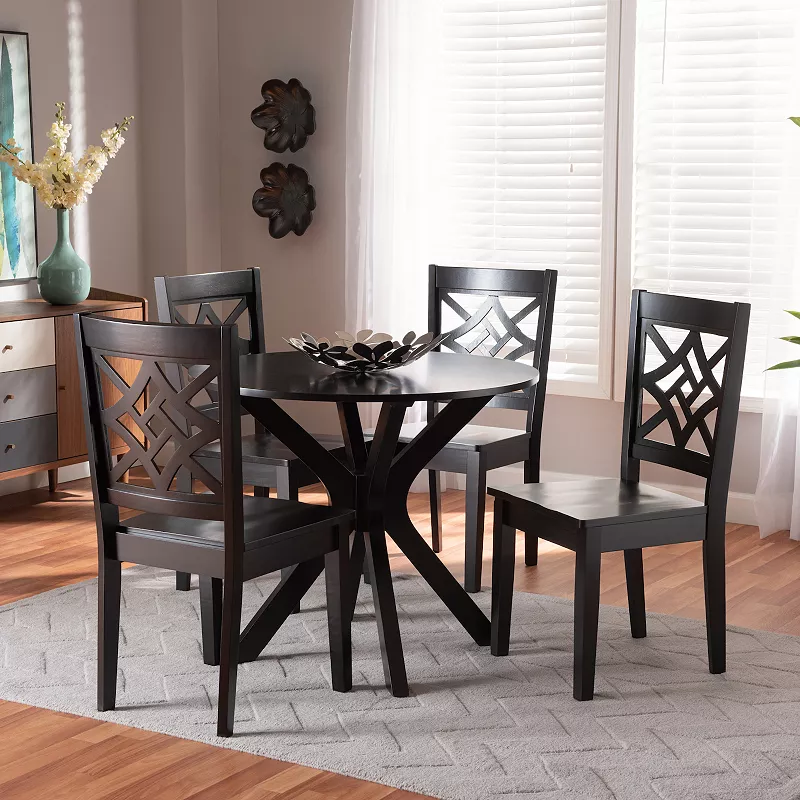 Baxton Studio Miela Dining 5-piece Set