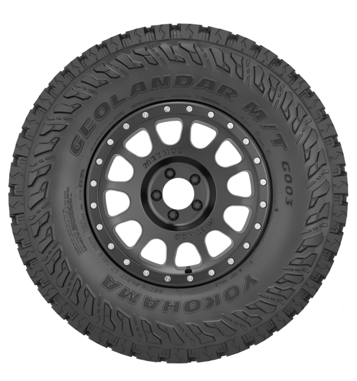 Yokohama Geolandar M/T G003 Tire - 33X12.50R22 109Q - 110133354