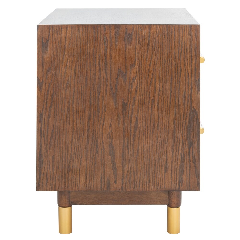 SAFAVIEH Justice 2 Drawer Accent Table Nightstand