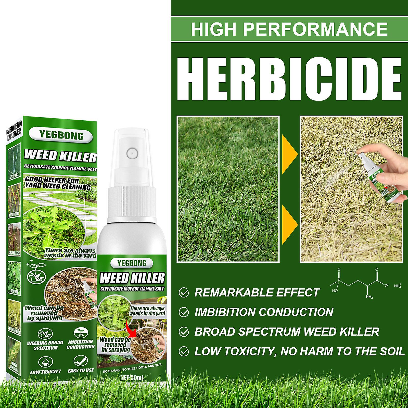 Herbicide: Does Not Harm Crops Weeds Weeds Grow Rotten Roots Weeds Herbicides