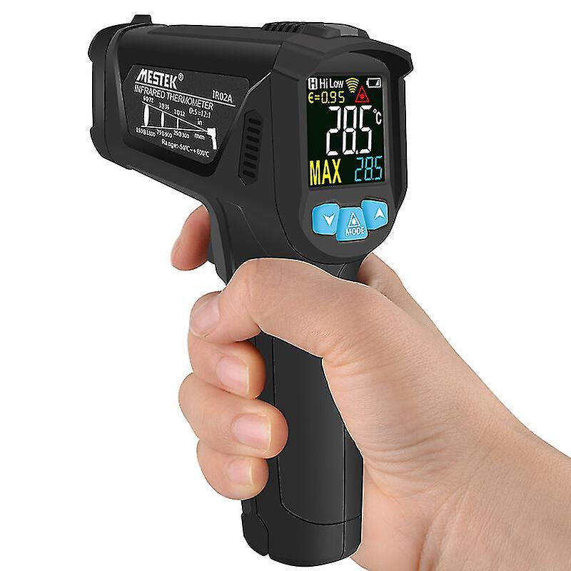 Digital Infrared Thermometer -50~600c Laser Temperature Meter Gun Lcd Industrial Electronic Thermometer Pyrometer Thermal Imager