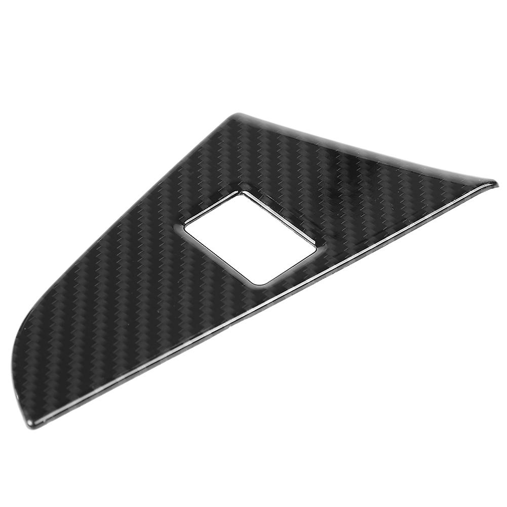 For Bmw 5 Series G30 17-18 Carbon Fiber Interior Tail Door Switch Frame Cover Trim Left Hand