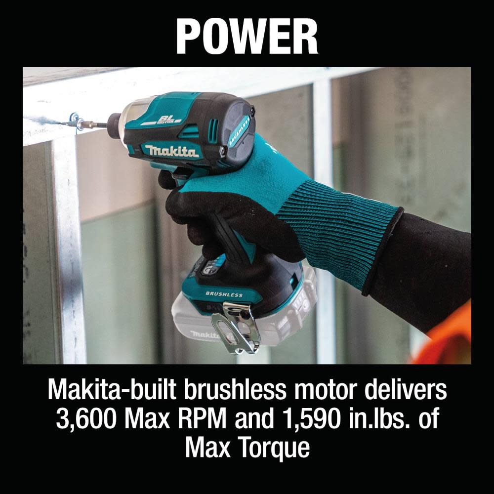 Makita 18V LXT Quick-Shift Mode Impact Driver Bare Tool XDT19Z from Makita