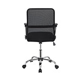 Gerta Upholstered Adjustable Mesh Office Desk Chair Black-801319