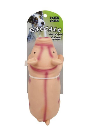 Rascal Latex Pig Pink Dog Toy