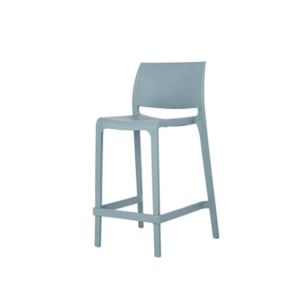 Lagoon Sensilla 37 in. Baby Blue IndoorOutdoor Stackable Counter Stool (Set of 2) 7211B9-CSLGS