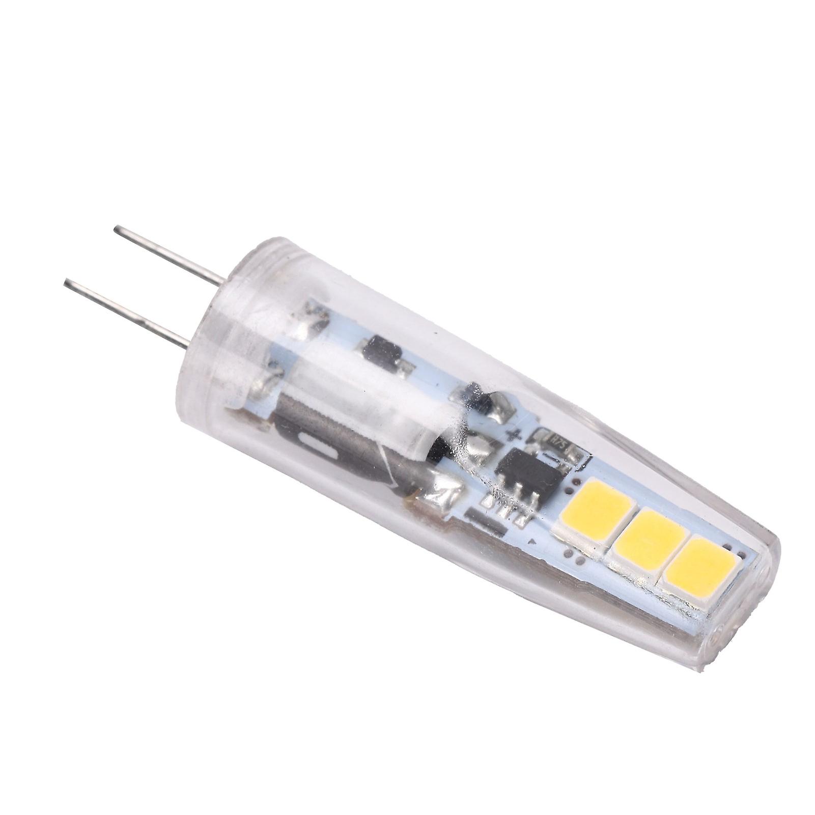 2W 200LM 2835 G4 Bulb AC/DC 12V Mini PC Lamp Bulb for Home Chandelier Ceiling LampsNatural Light 4000‑4500K