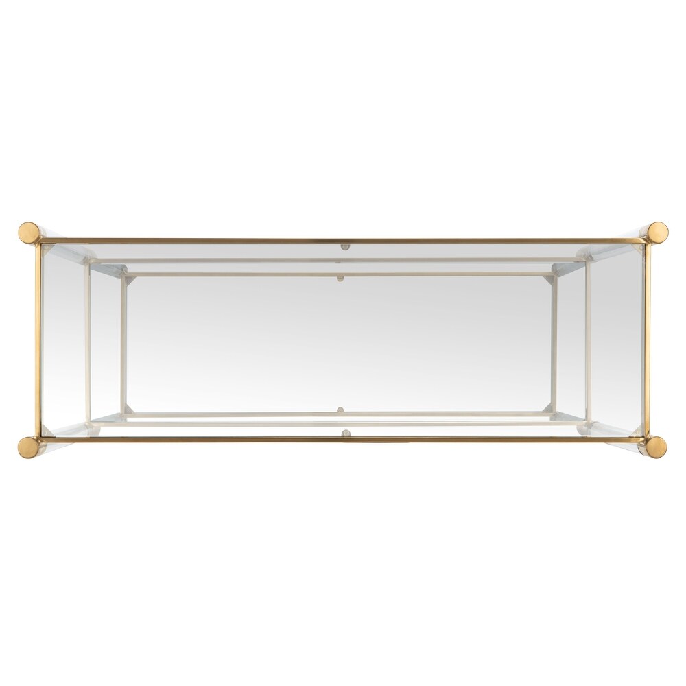 SAFAVIEH Couture Shayla Acrylic Console Table   48\