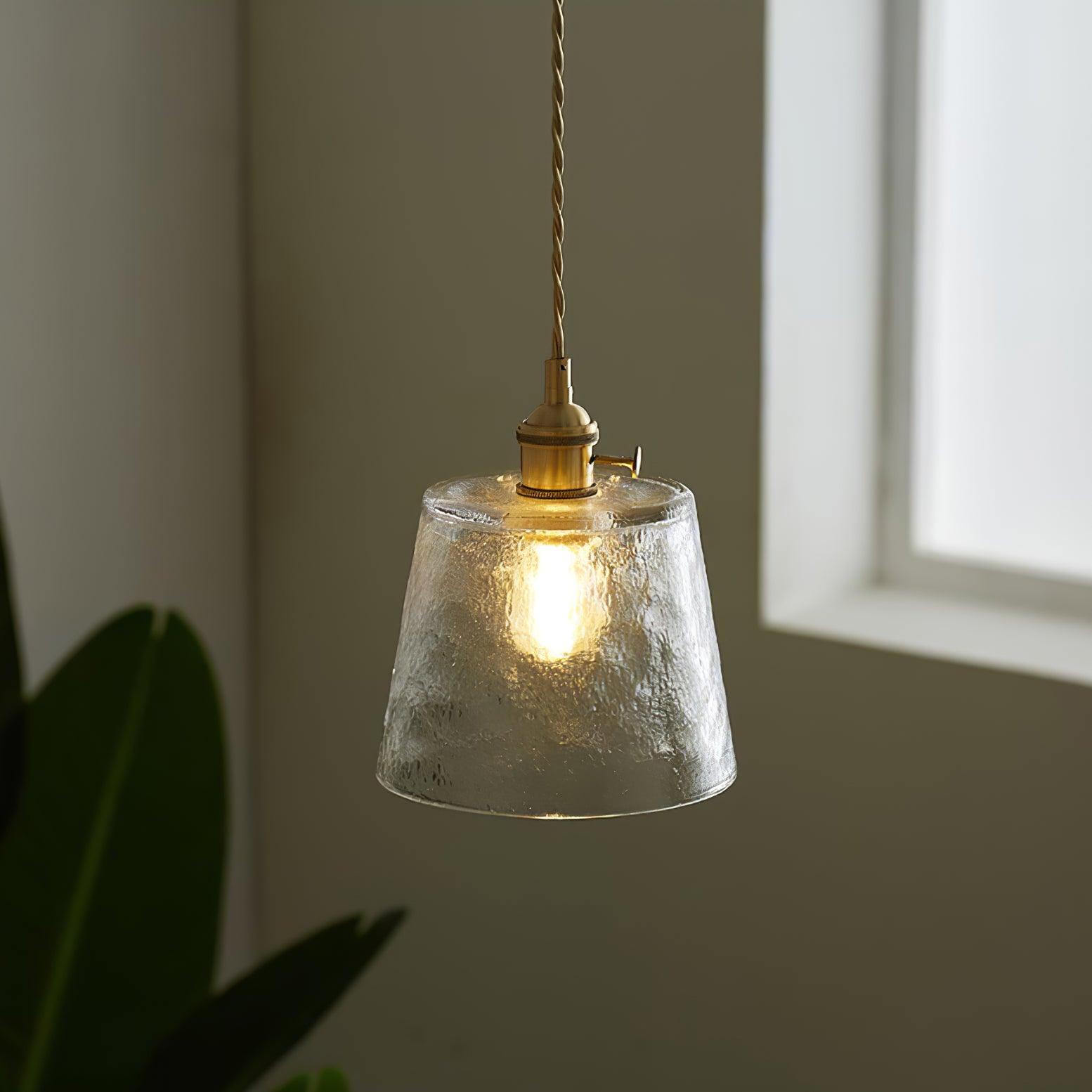 Glass Cup Pendant Lamp