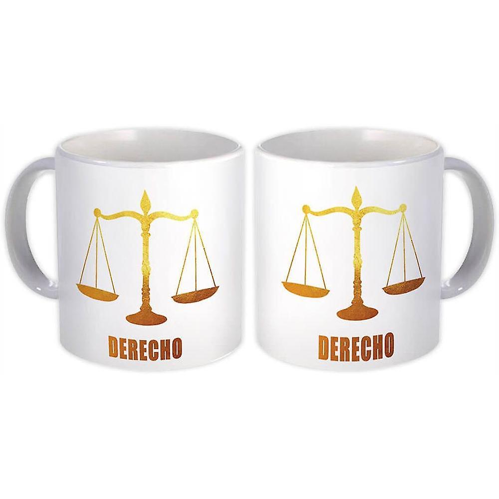 Gift Mug: Derecho Profession