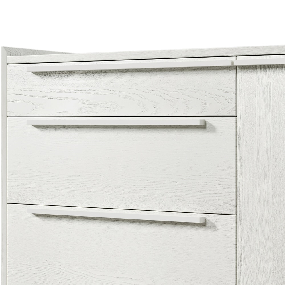 Modern Sideboard with 3 Drawers Storage Cabinet