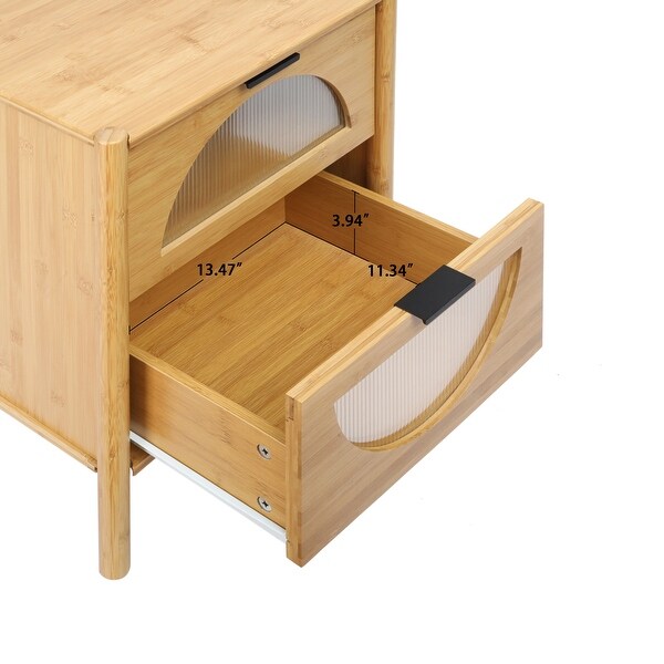 2 Drawer NIGHTSATND - - 36702350