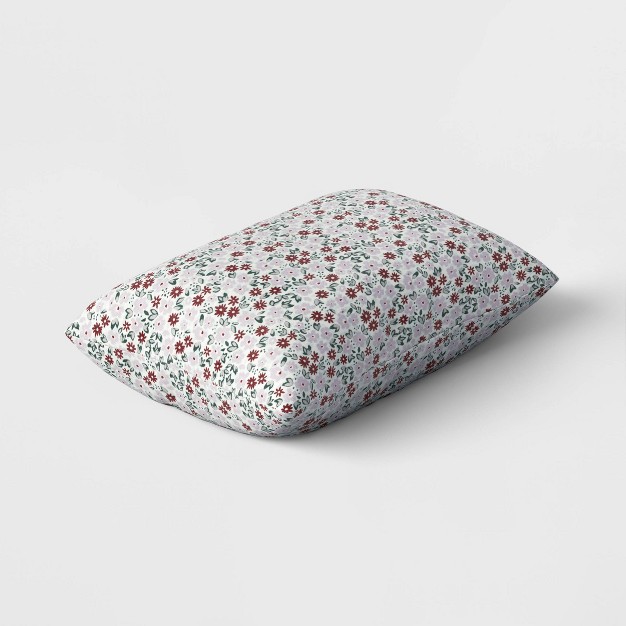 Ditsy Floral Lumbar Throw Pillow