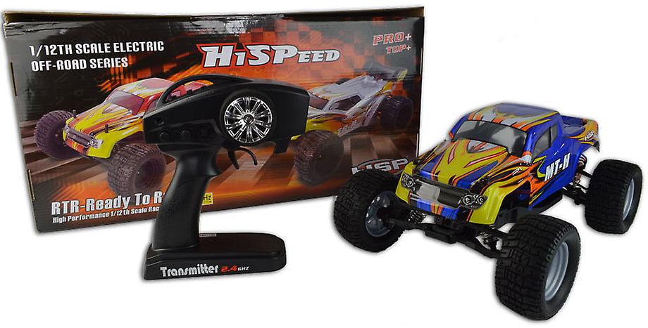 HSP 1:12 Scale Electric RC Monster Truck - Brushed Version