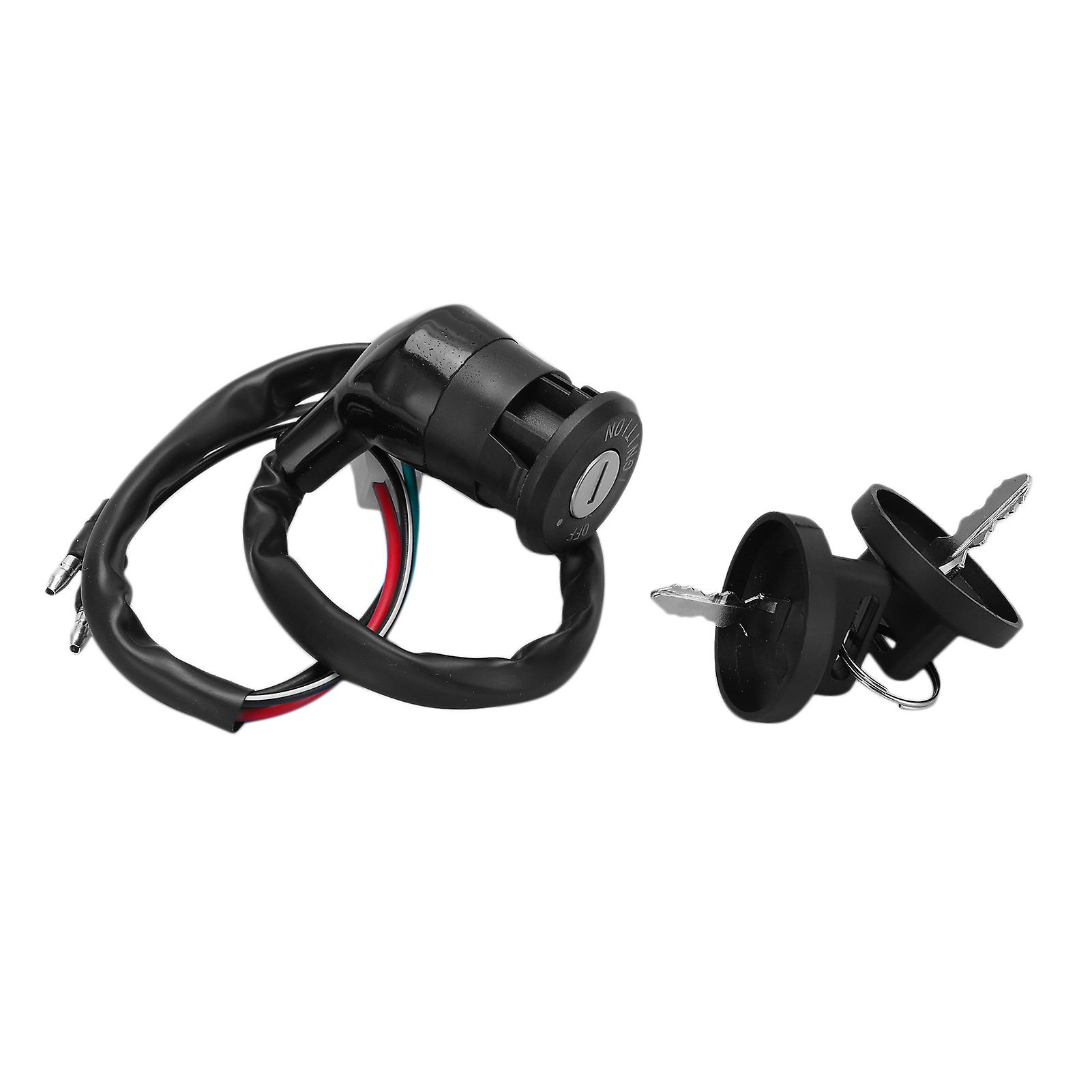 Atv Ignition Starter Switch 35010ha0680 With 2 Keys Replacement For Big Red 3 Wheel Atc250es 19851987