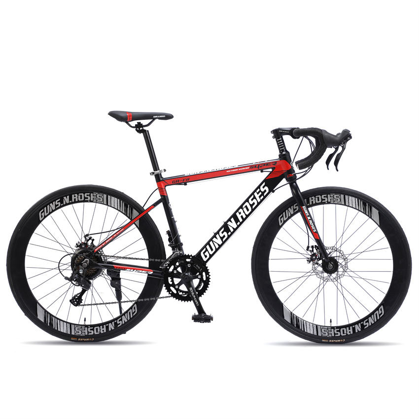 700C 22 Speed Carbon Road Bike Carbon Fiber Gravel Bicycle for Adult Disc Brake Complete Racing Bicycle