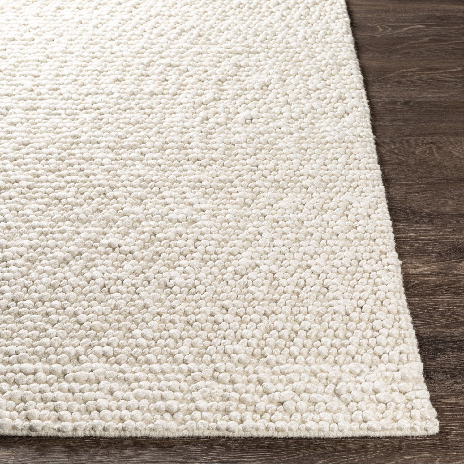 Como Hand Woven Rug in Ivory