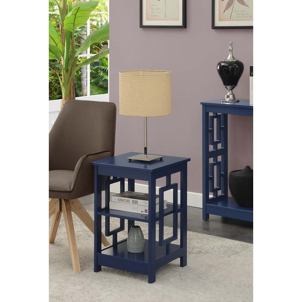 Porch and Den Woodmere Contemporary Square End Table