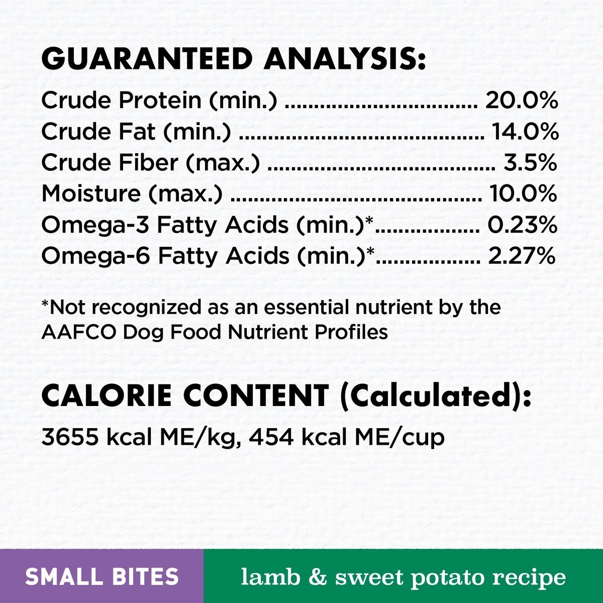 Nutro Limited Ingredient Diet Sensitive Support with Real Lamb and Sweet Potato Grain-Free Small Bites Adult Dry Dog Food