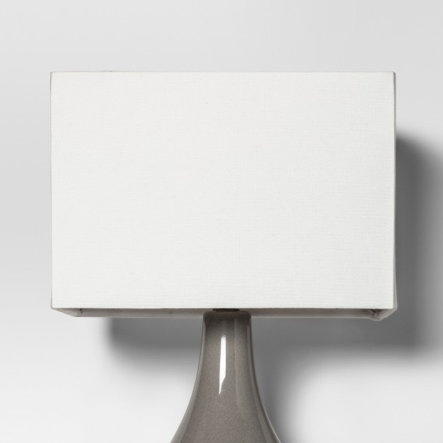 Rectangle Large Lamp Shade White