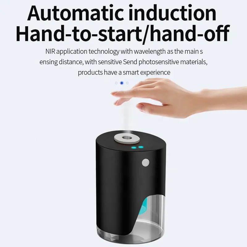 Fast Delivery 100ml Automatic Disinfection Portable Infrared Auto Hand Sanitizer Dispenser Alcohol Sprayer