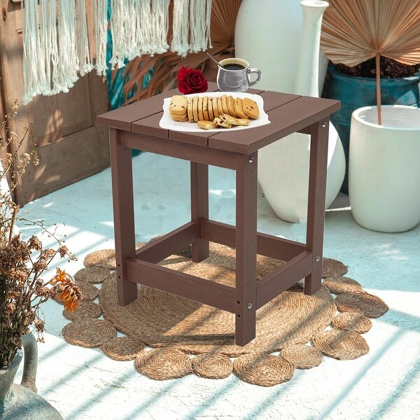 Side Table，Pool Composite Patio Table