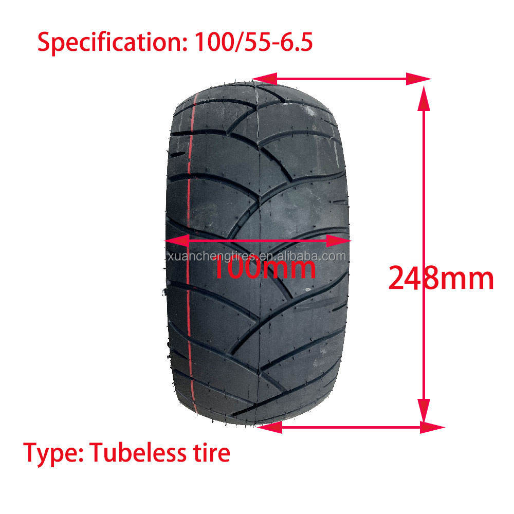 Xuancheng Fat Tire 100/55 6.5 Electric Scooter Tube Tire Spare Parts Durable Tire Manufacturer