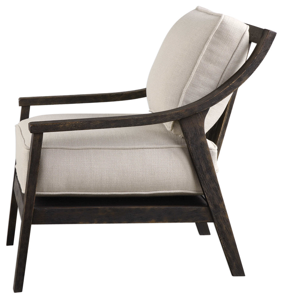 Lyle Beige Accent Chair   Transitional   Armchairs And Accent Chairs   by Ownax  Houzz