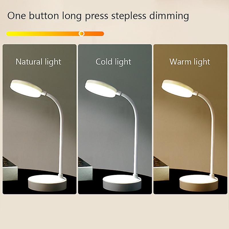 2000mah Led Waterproof Rechargeable Desk Lamp Touch Dimming Table Lamps For Bar Living Room Reading Camping Eye Protection Light