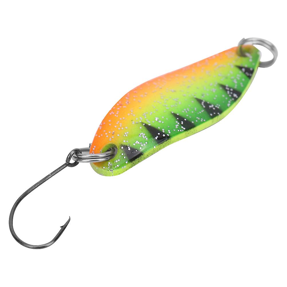 Trout Lures Trout Blinkers For Fishing Trout Lures For Trout3.5g/3.4cm(orange Green Panther)