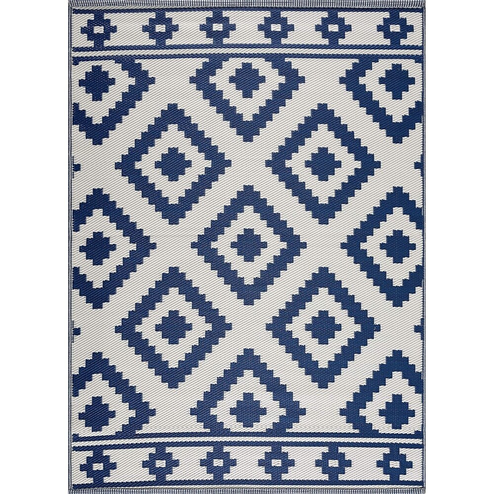 Milan Lightweight Reversible Recycled Plastic Outdoor Floor Mat/Rug