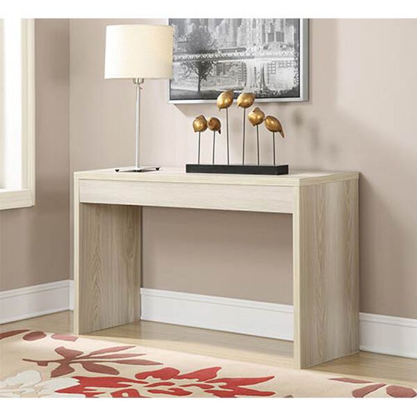 Northfield Weathered White Hall Console Table