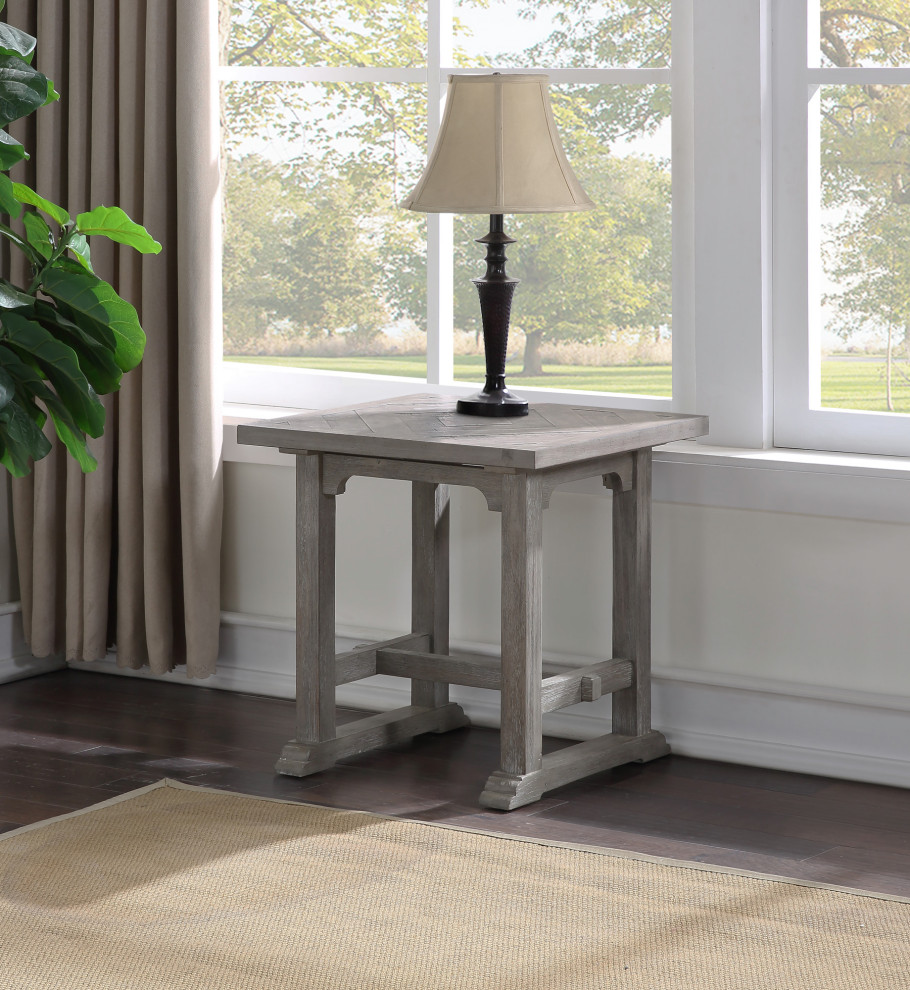 Whitford End Table   Farmhouse   Side Tables And End Tables   by Steve Silver  Houzz