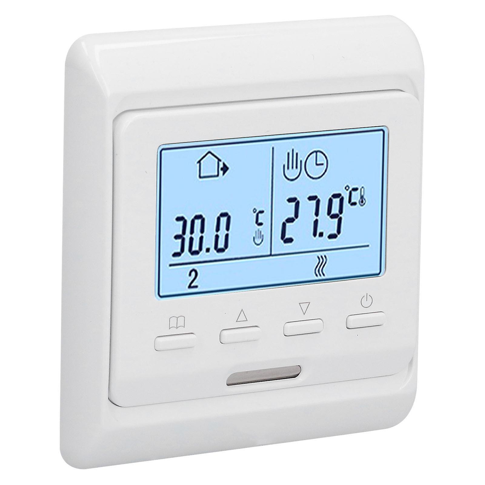 Me5503 Programmable Thermostat Lcd Smart Thermostat For Floor Heating Water Heating