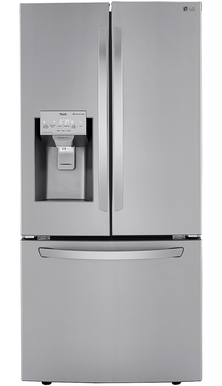 LG 25 Cu. Ft. PrintProof Stainless Steel Smart Wi-Fi Enabled French Door Refrigerator