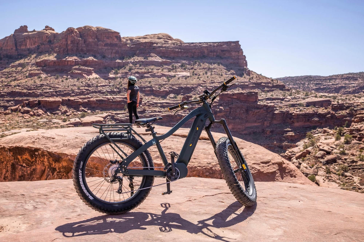 Quietkat APEX E-BIKE Mid Drive Motor Fat Tire Electric Hunting Bike