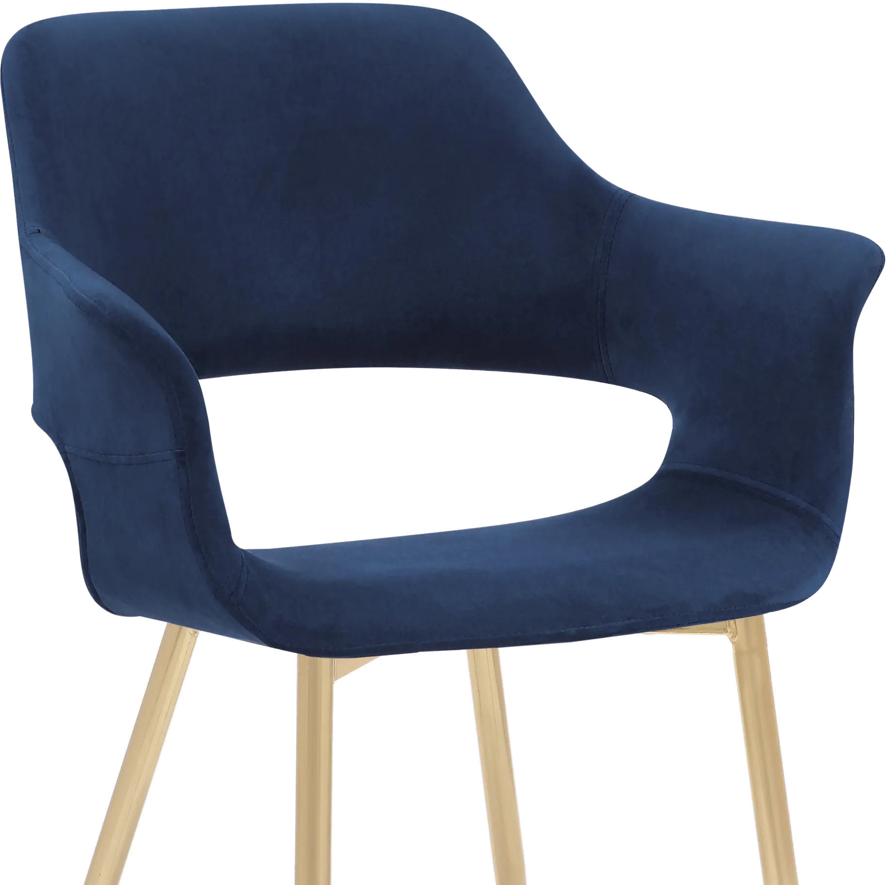 Gigi Blue Dining Room Arm Chair (Set of 2)