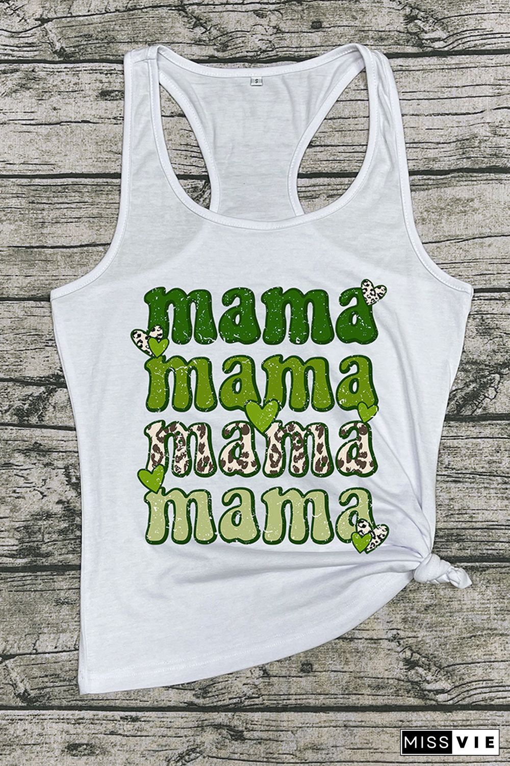 St. Patrick's Mama Sleeveless Tank Top Wholesale