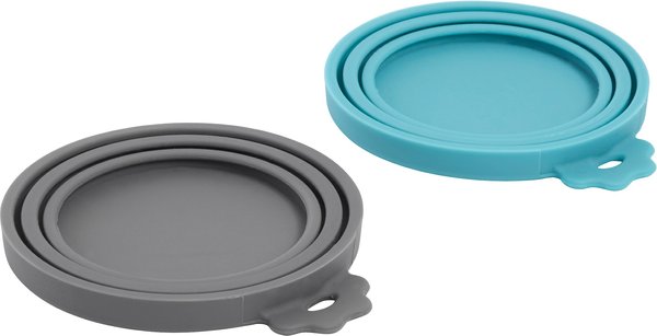 Frisco Silicone Pet Food Can Cover， 2 Pack