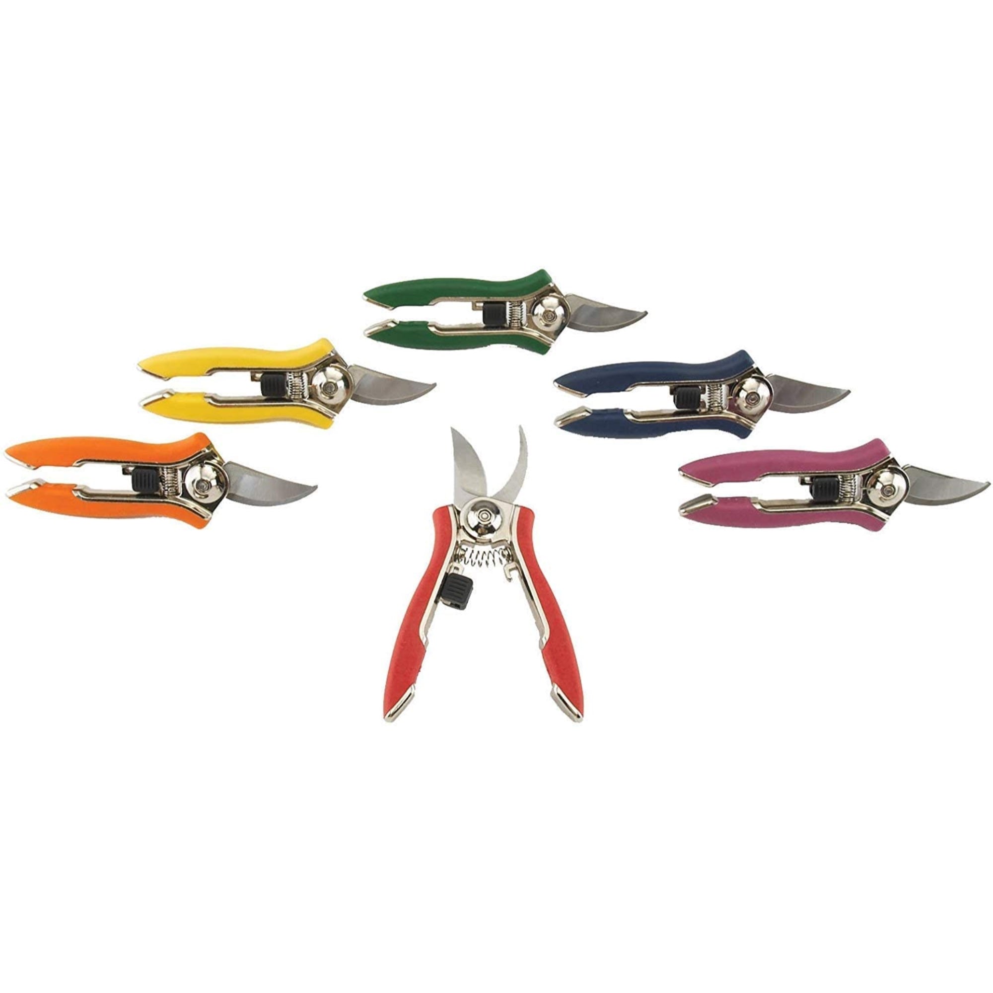 Dramm (#18020) ColorPoint Compact Bypass Pruner, Assorted Colors, 6"