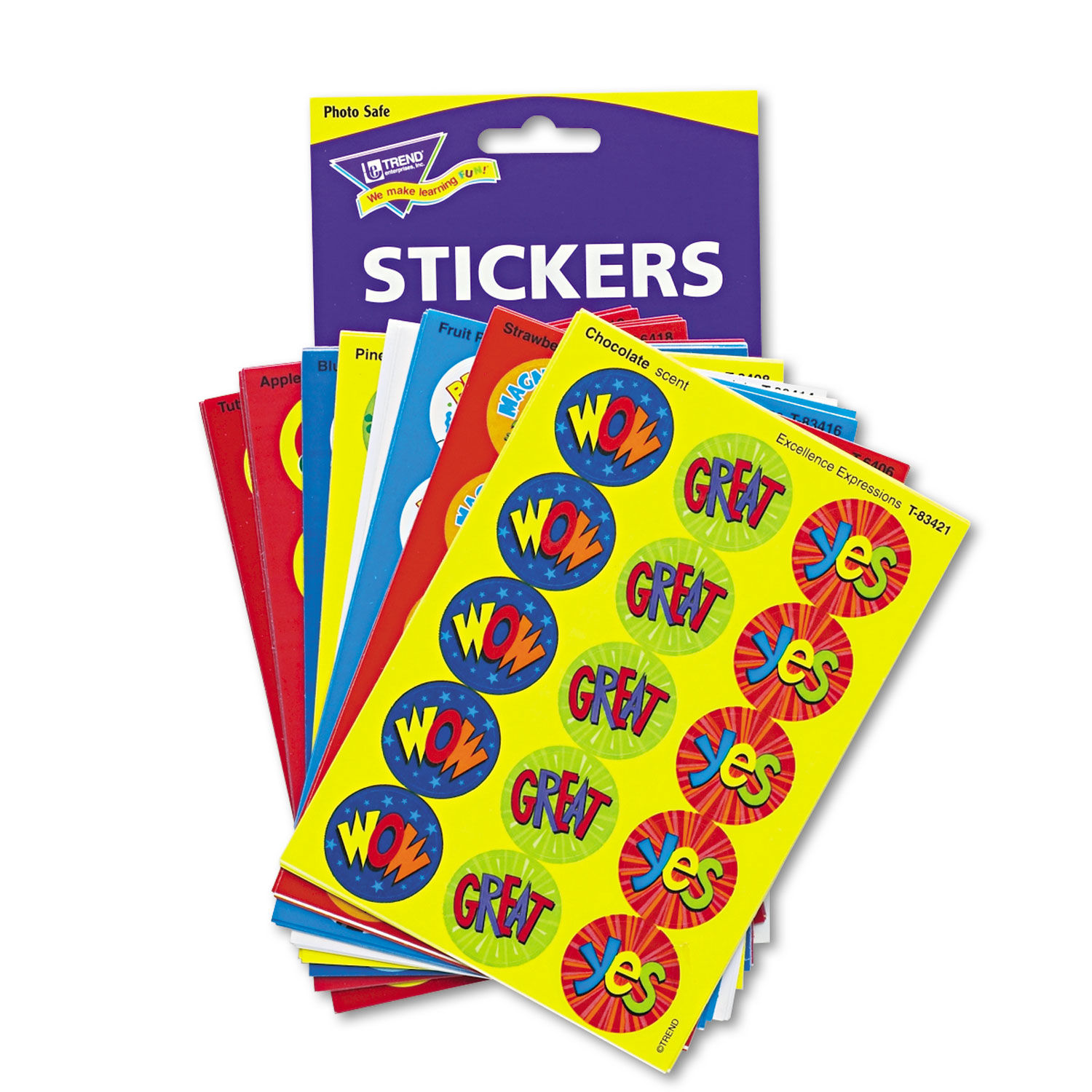 Stinky Stickers Variety Pack by TRENDandreg; TEPT6490