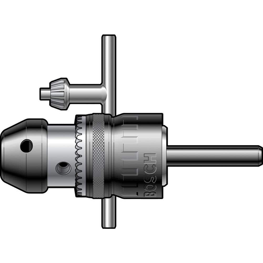 Bosch 1/2 in. x 6-1/4 in. x 2-5/32 in. Black Metal SDS-plus Rotary Hammer Adapter Chuck 1618571014