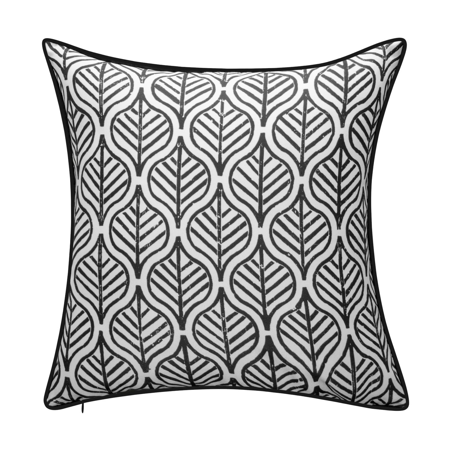 Edie@Home Indoor Outdoor Reversible Antique Tile Print Throw Pillow