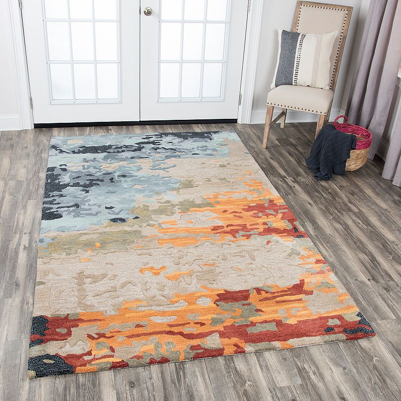 Alora Decor Lapis Tyler Wool Blend Rug