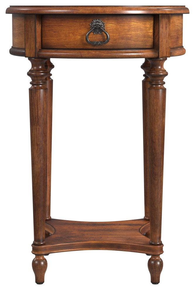 Jules 1 Drawer Round Accent Table   Traditional   Side Tables And End Tables   by Butler Specialty Company  Houzz